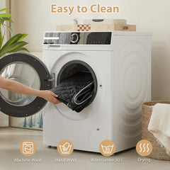 WNPETHOME egg crate foam detail emphasizes even weight distribution and joint comfort