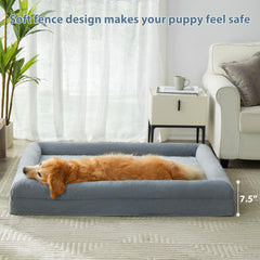 WNPETHOME egg-crate foam interior distributes weight for comfortable rest