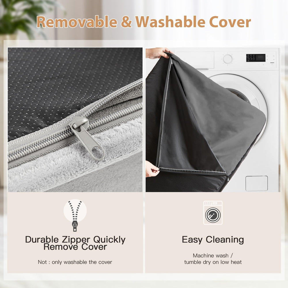WNPETHOME waterproof bottom prevents mess and protects floors during play.