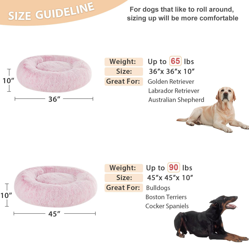WNPETHOME machine washable dog bed for easy cleaning after adventures.