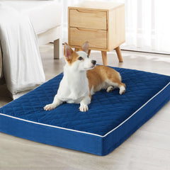 WNPETHOME orthopedic XXL dog bed velvet surface for cozy comfort.