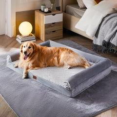 WNPETHOME side bolster neck support provides secure lounging and restful sleep.