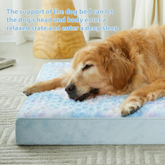 WNPETHOME dog bed with removable waterproof cover for easy cleaning