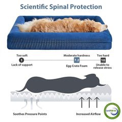 WNPETHOME XL waterproof cover image highlighting detachable zipper and wipe-clean surface.