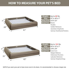 WNPETHOME XL orthopedic-foam delivers targeted pressure relief for joint comfort.