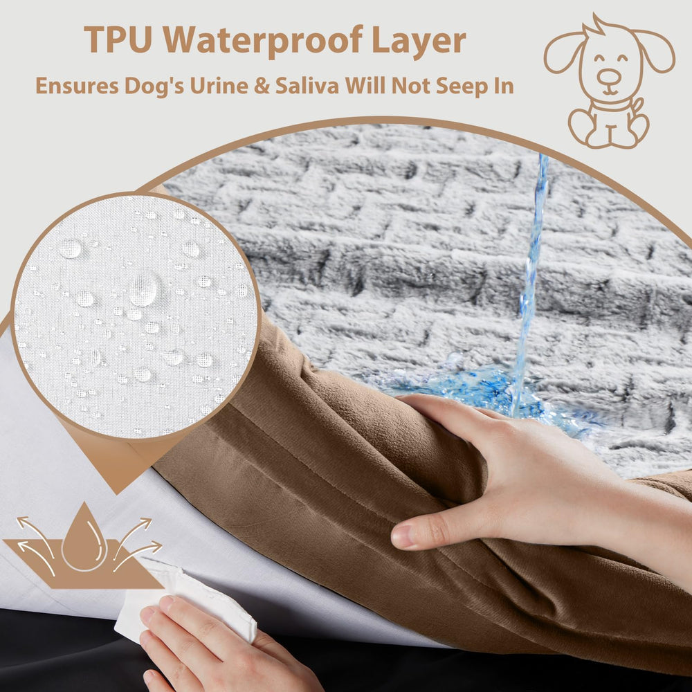 WNPETHOME XXL dog bed dimensions 45x35 inches, ideal for large dogs.