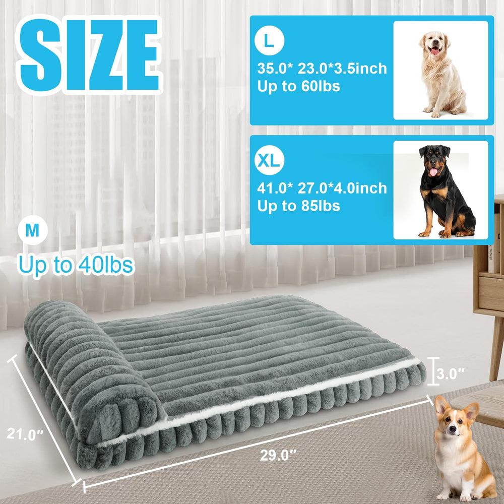 Wn's Day Comfort Dog Bed anti-slip bottom ensures secure placement.
