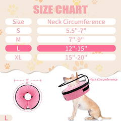Wn's Day inflatable neck collar closeup shows adjustable inflation for comfortable wear