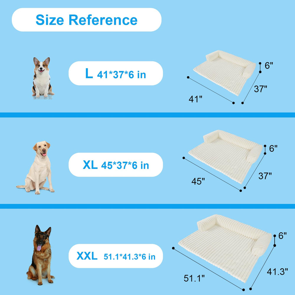 Wn's Day Luxurious Dog Couch Bed pet-friendly lounge for calm naps.
