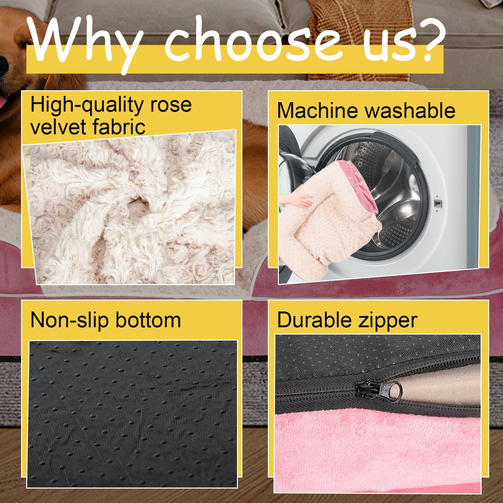 Wn's Day removable washable cover for easy cleaning.