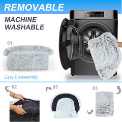 Wn's Day removable washable cover with zipper for easy cleaning.