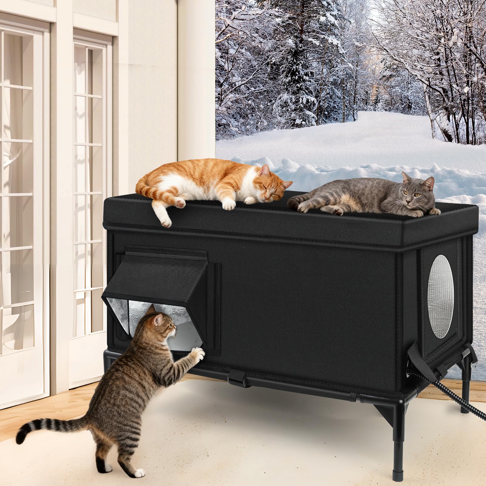 Wn's Day versatile placement options for balconies, gardens, or garages