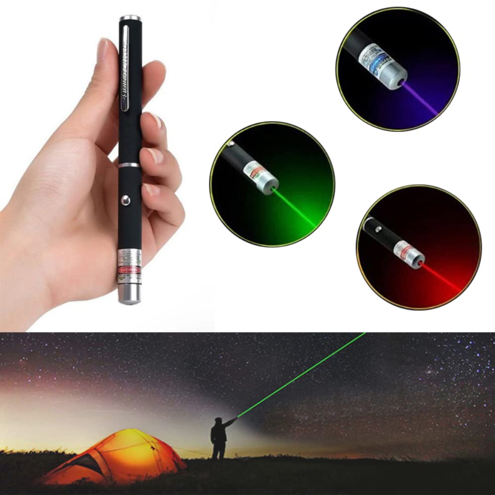 WNZQK laser pointer color options highlight red green violet stimulation