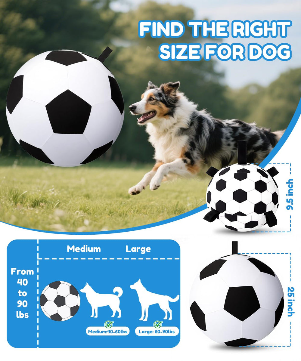 Wofypetny ball fully inflated and ready for confident fetch-style fun.