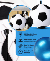 Wofypetny oxford cover tear-resistant detail emphasizes lasting wear during play.