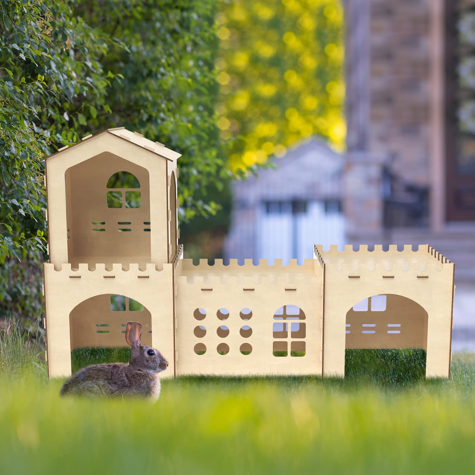 Woiworco pet castle disassembly and storage-friendly design for easy care