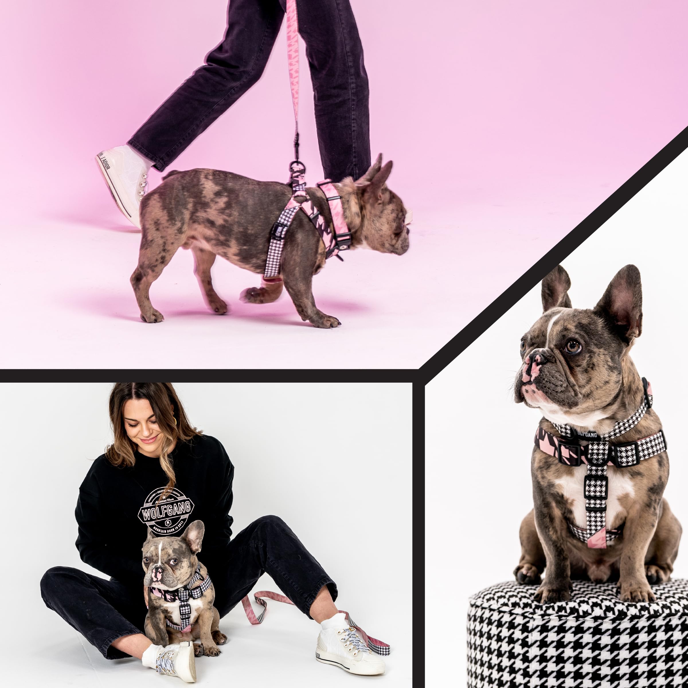 Wolfgang Man & Beast Heavy Duty pink print weather-resistant finish keeps color durable.