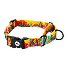 Wolfgang Heavy Duty Martingale Collar PackLeader Print shown, built for daily durability and secure walks.