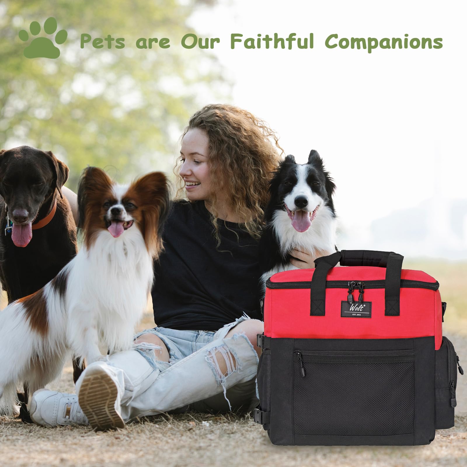 WOLT durable materials support road trips, camping, and beach days.