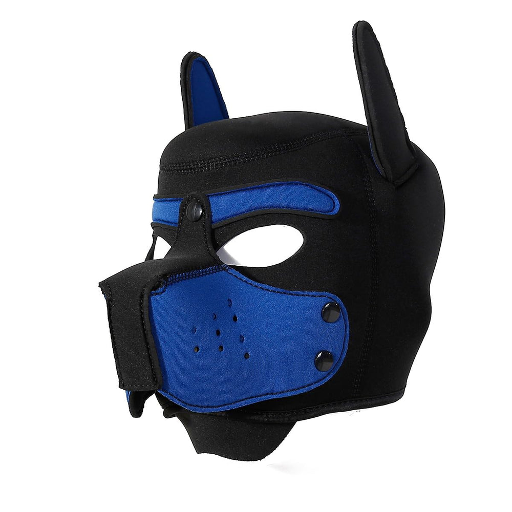 Womalen puppy hood with foldable ears for customizable cosplay breed look.