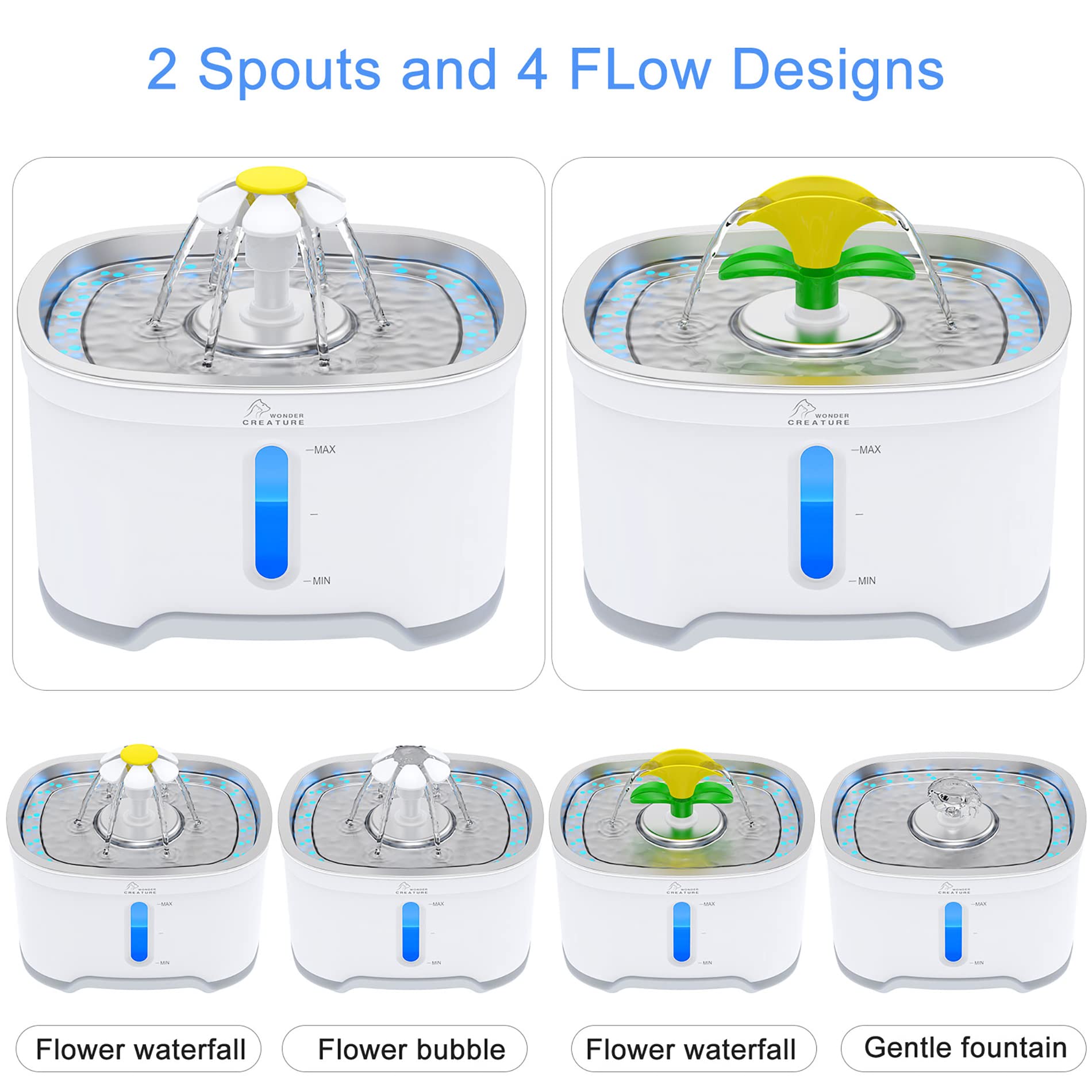 Wonder Creature setup image; quick assembly and easy cleaning for busy pet parents.