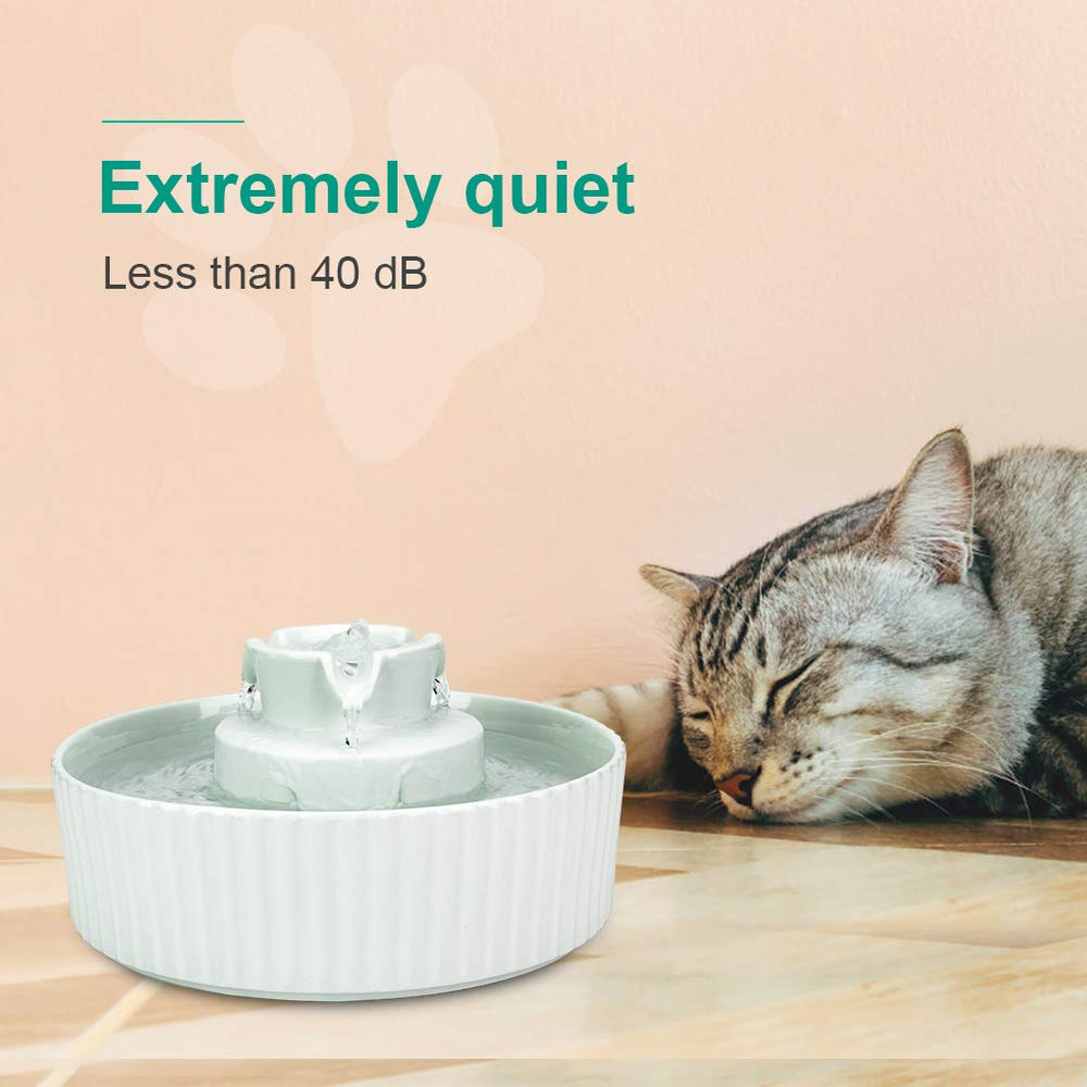 Wonder Creature Cupcake fountain indoor-decor emphasizes elegant design for multi-pet homes.