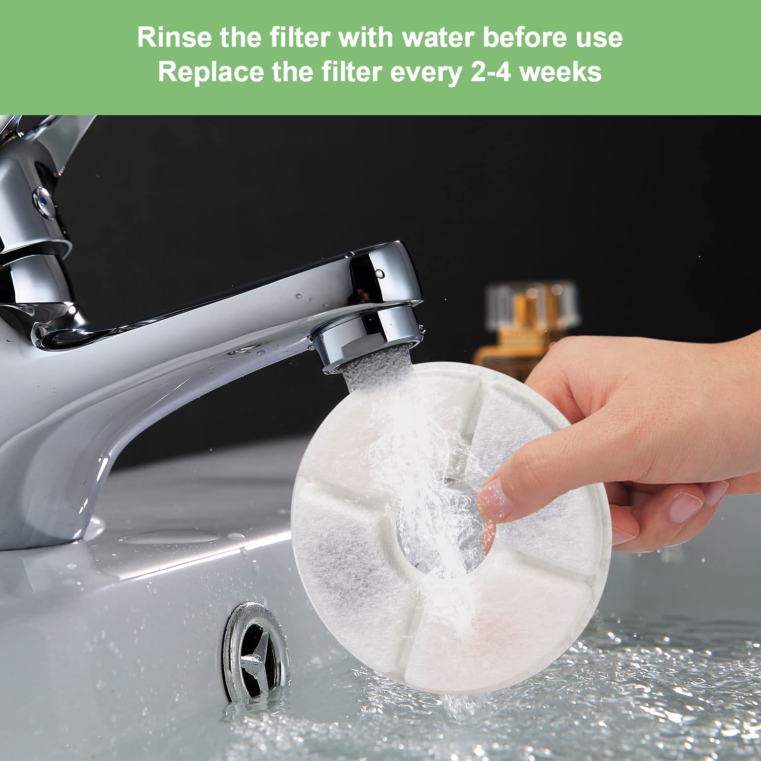 Wonder Creature fuente acero inoxidable redondo: diseño duradero para cocina o sala