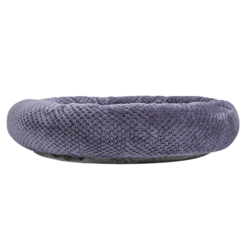 WONDER MIRACLE fuzzy deluxe bed packaged-for-delivery demonstrates easy setup.