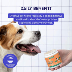 Wonder Paws pumpkin puree mix for easy blending and treats.
