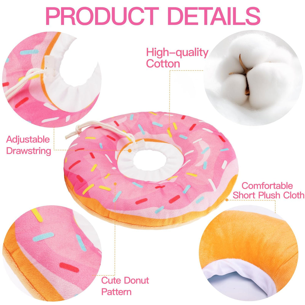 WONONE cat donut collar allows eating and drinking during recovery