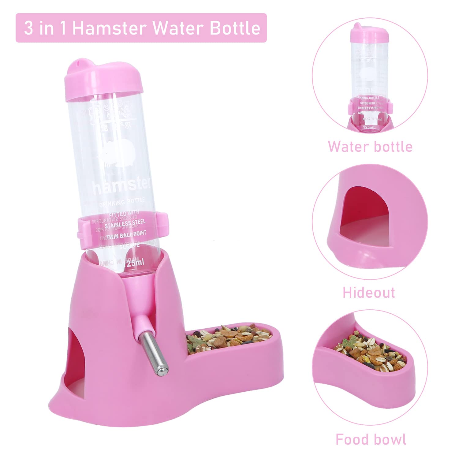 Wontee water bottle shows water level at a glance for quick refills