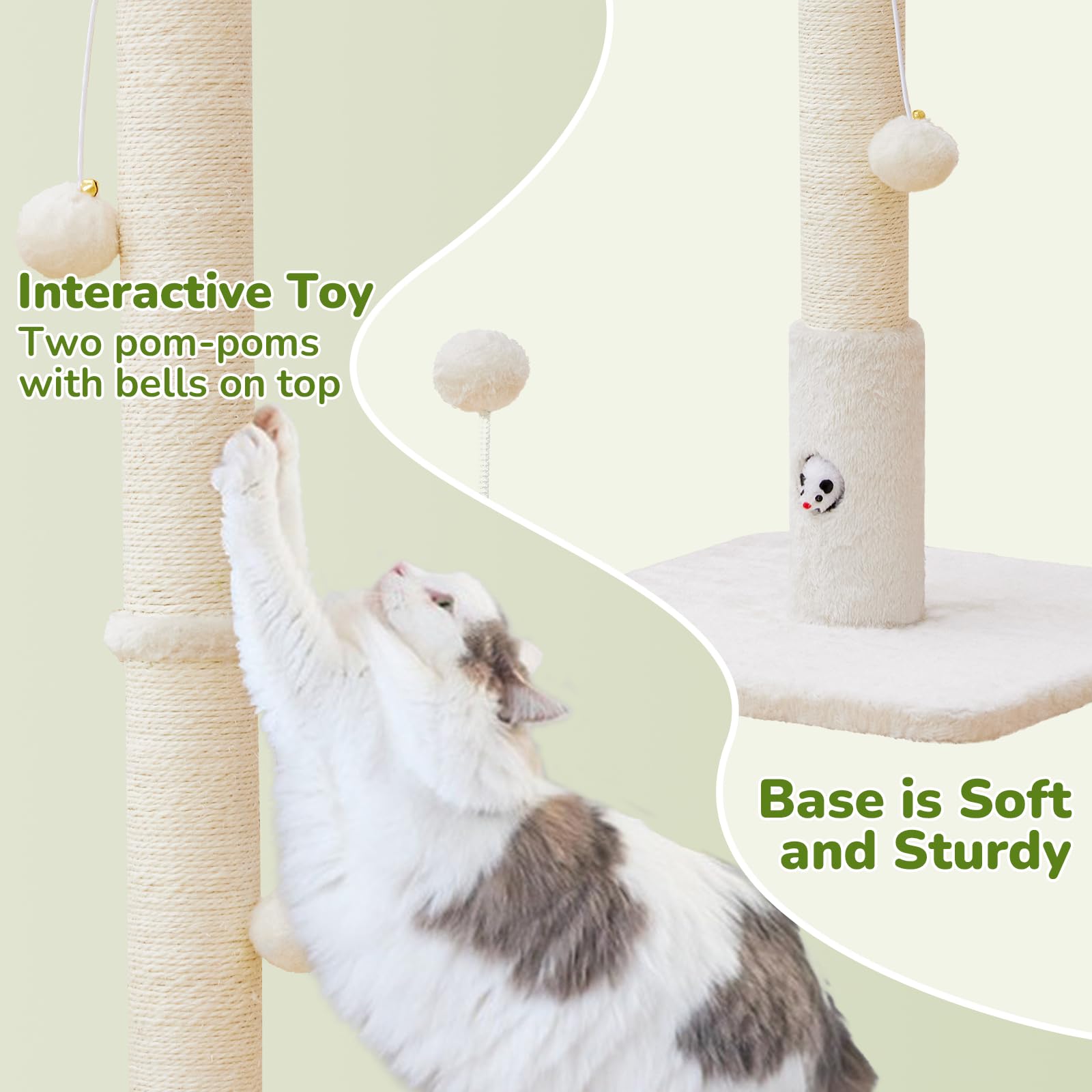 Woochpet post includes a mouse hole for interactive exploration.