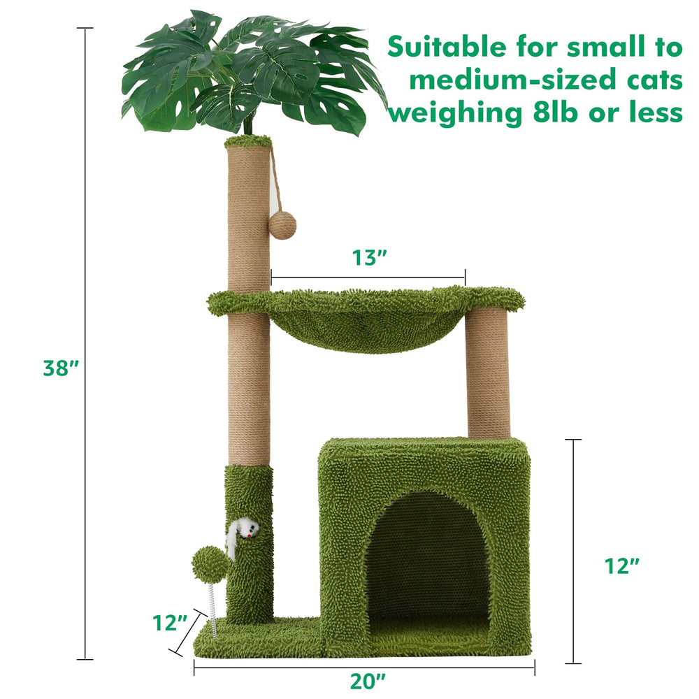 Woochpet sisal posts satisfy scratching needs while protecting furniture.