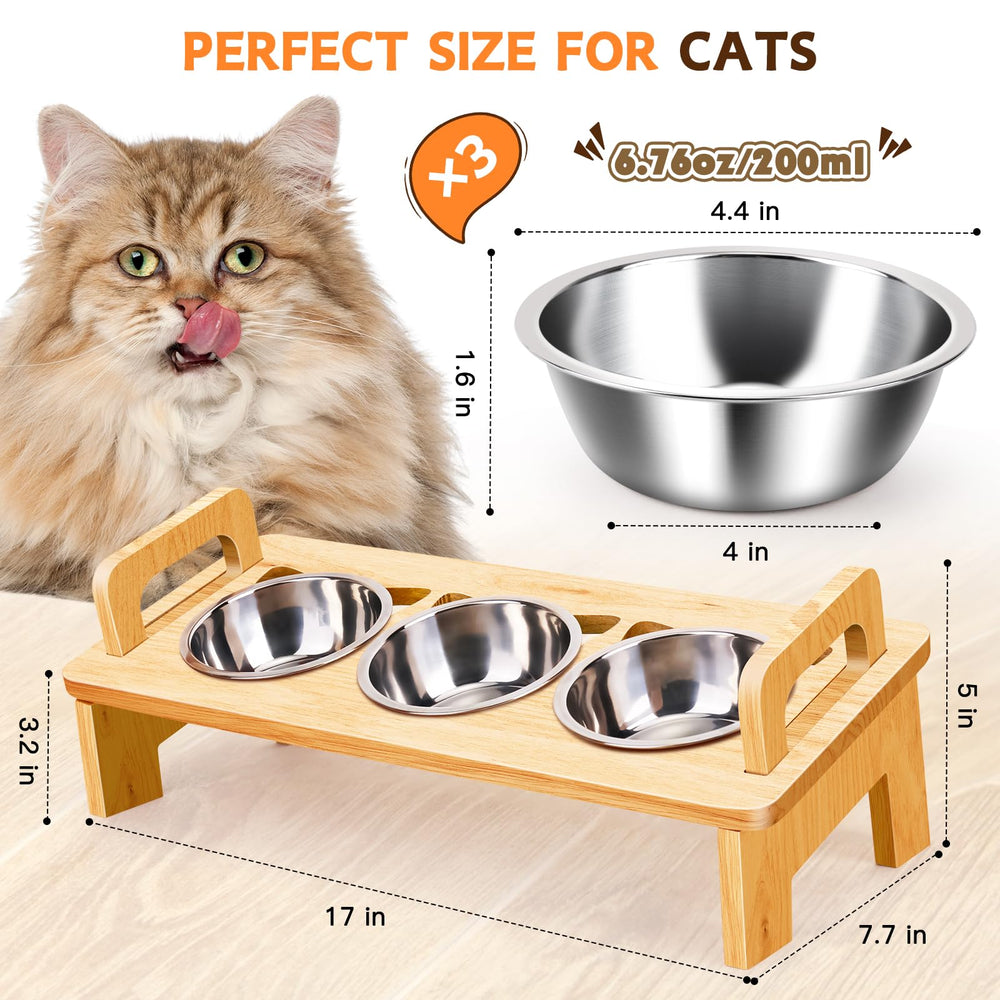 Woodever stainless steel bowls trio, durable and dishwasher-safe for quick cleaning