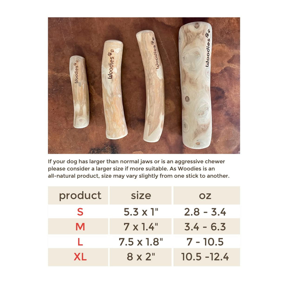 Woodies coffee wood ends smoothed closeup emphasizes gentler chewing experience.