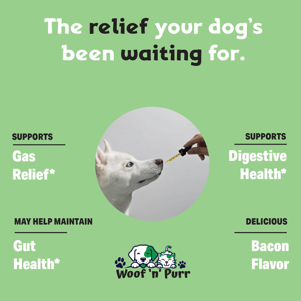 Woof 'n' Purr natural digestive ingredients highlight gentle support.