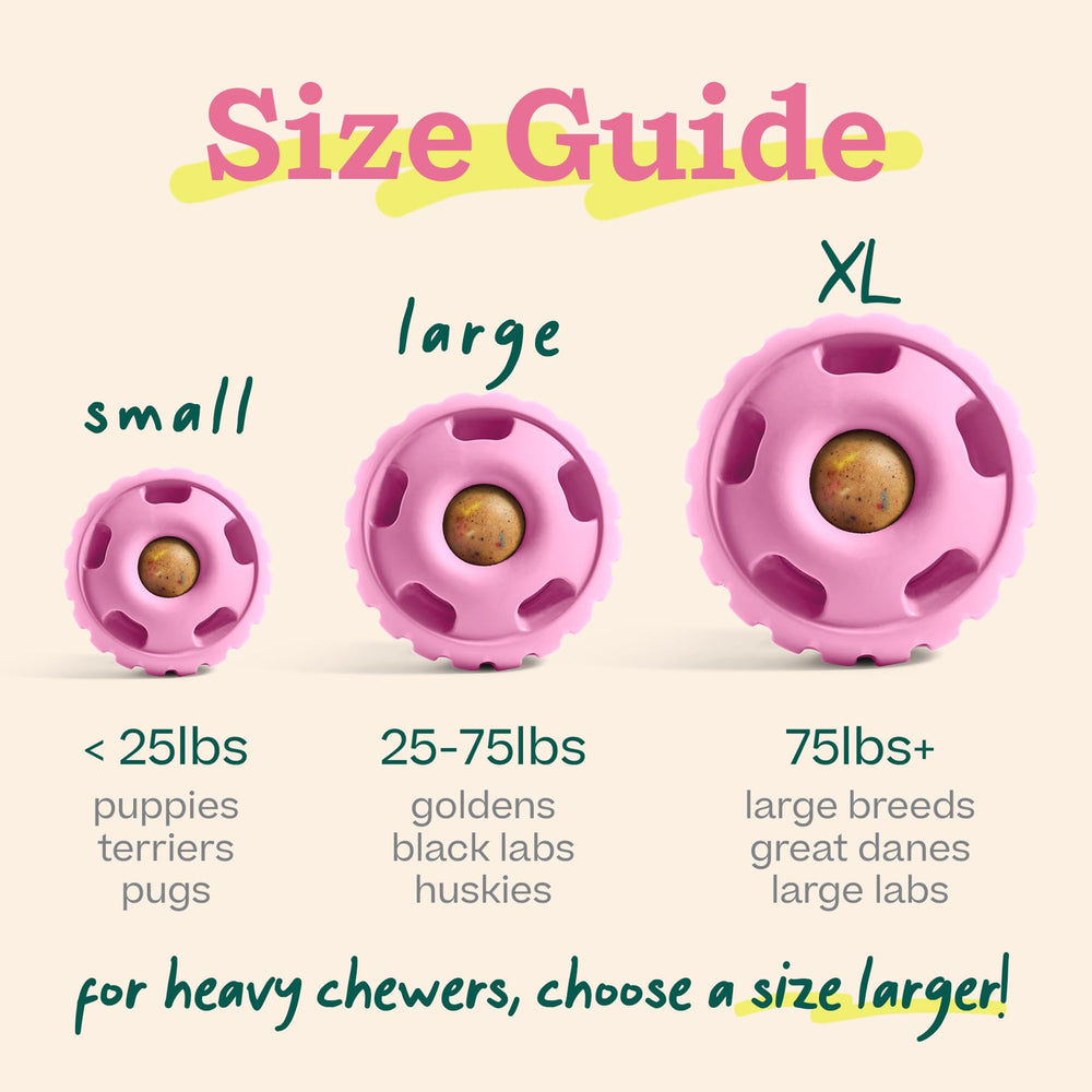 WOOF Party Pupsicle durability handles chewers while promoting safe chewing.