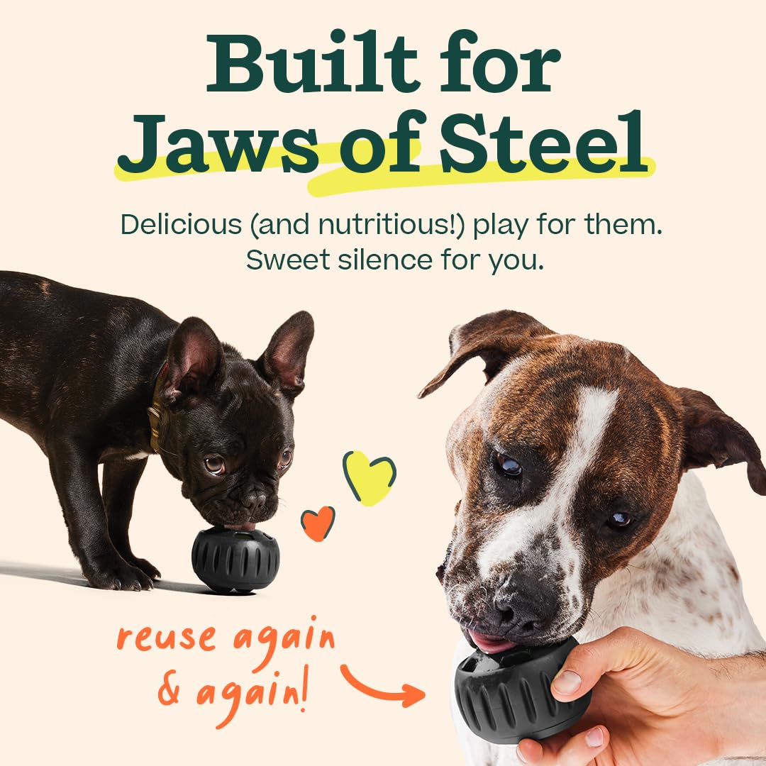WOOF Power Chewer Pupsicle provides safe enrichment and interactive engagement.