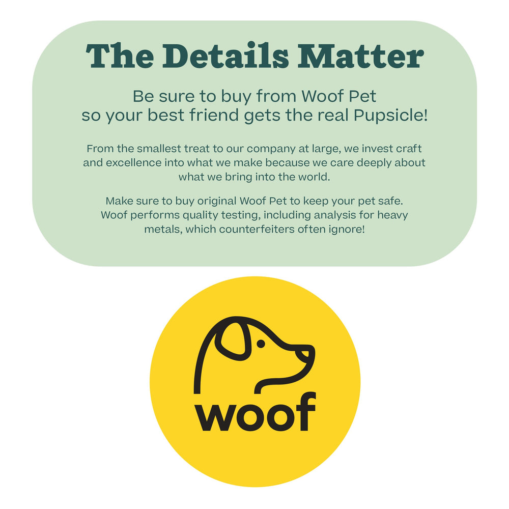WOOF Pupsicle: diseño en Denver para seguridad y durabilidad