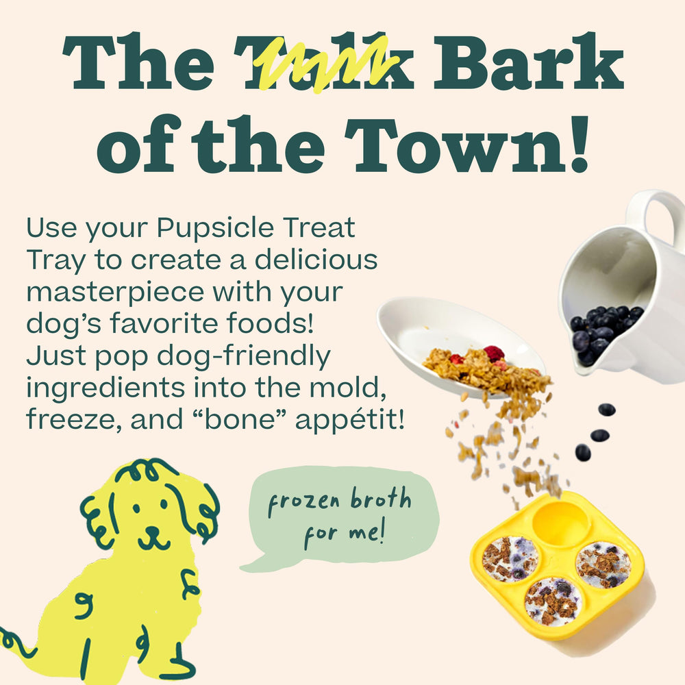 WOOF Pupsicle: molde XL para perros de 75 libras en adelante
