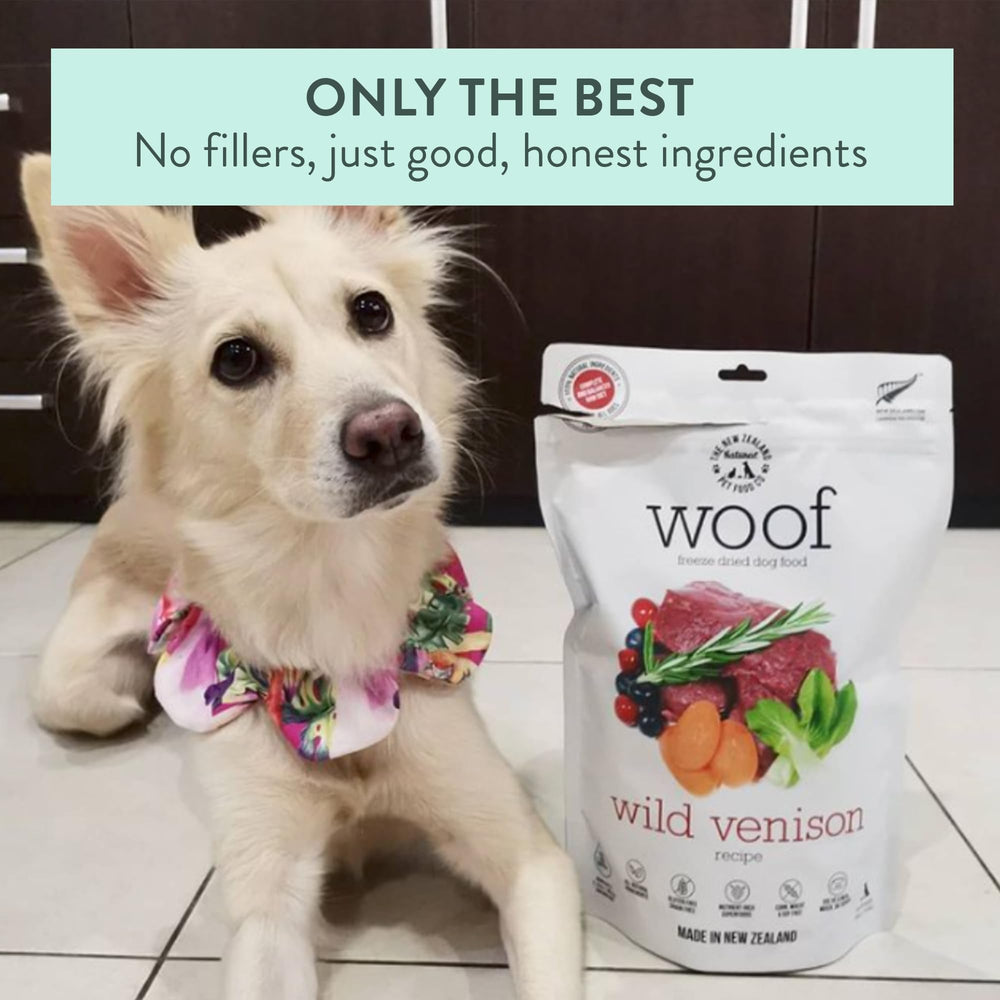 WoOF topper and mixer use shown with a meal ready-to-serve texture.