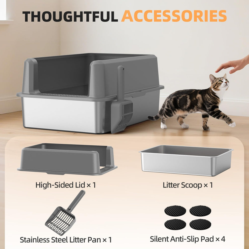 WoofiGo included scoop enhances litter box maintenance
