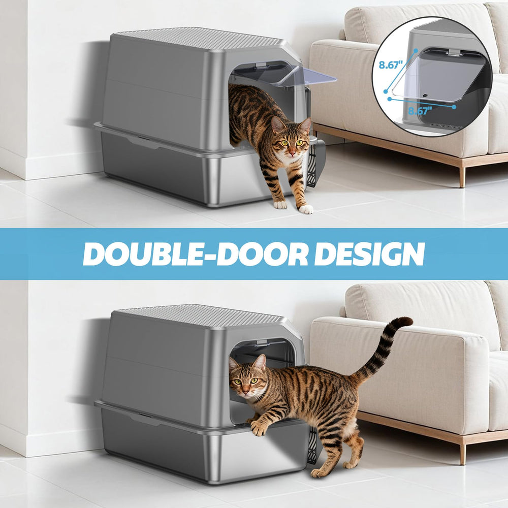 WoofiGo open-top access aids easy entry and quick cleaning.