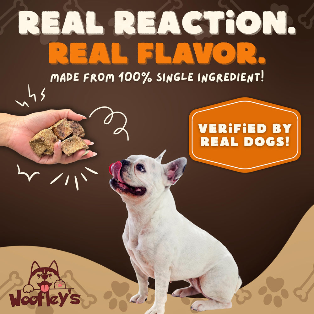 Woofley's Crunchy Lamb Lung Cubes free-range-sourcing – ethically sourced lamb lungs