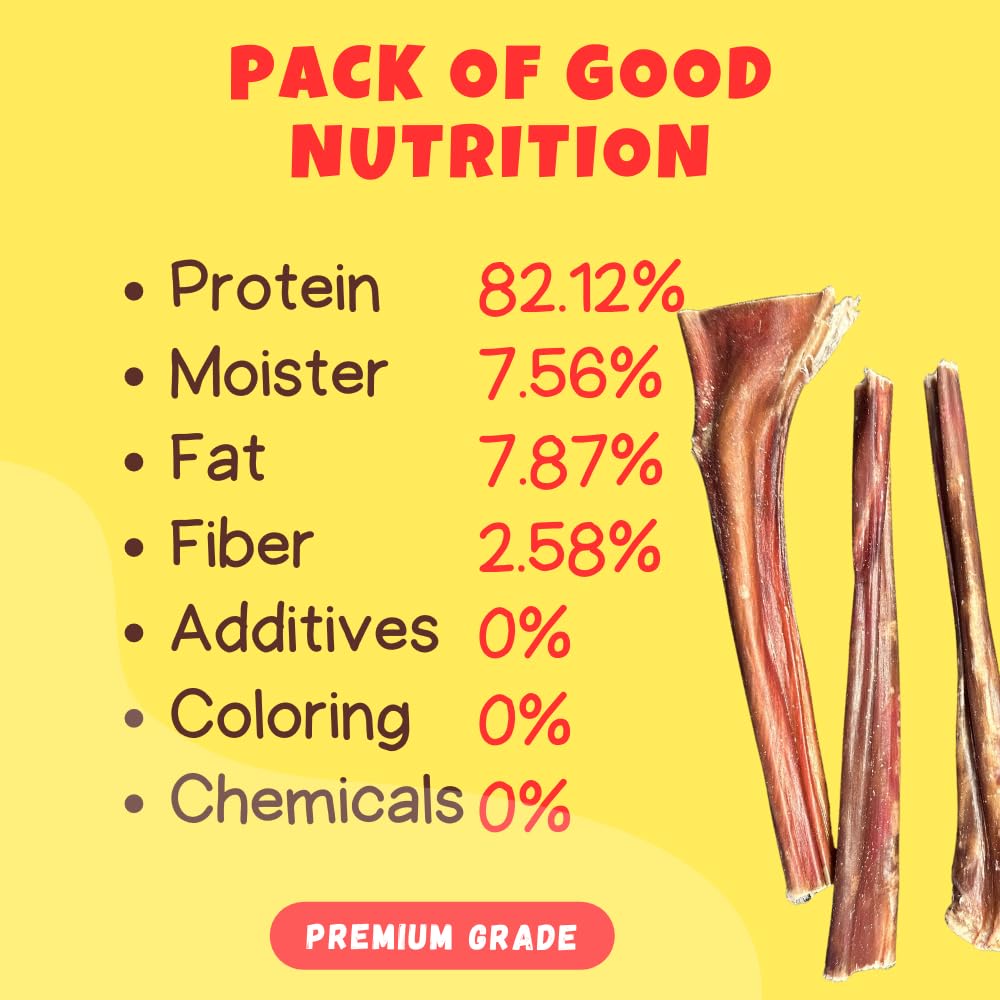 Bulk-count Woofley's Esophagus Stick provides 100-count chew sessions for power chewers.