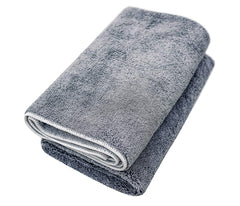 Wooflinen microfiber pet bath towel 2-pack front view showing quick-dry performance for pets.