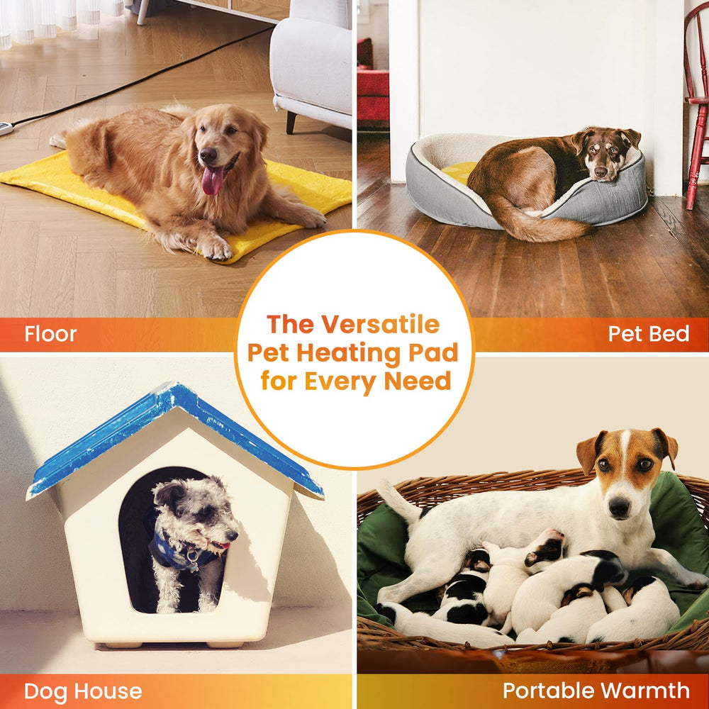 WOOMER heating pad XL 35x24 fits kennels and whelping boxes for extra warmth.