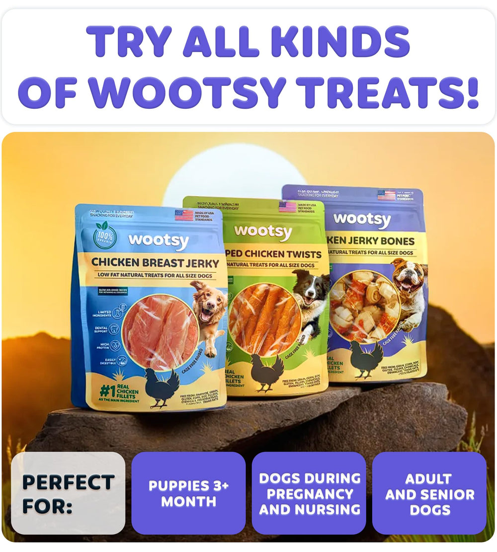 Wootsy grain-free formula supports dogs with sensitivities during treat time