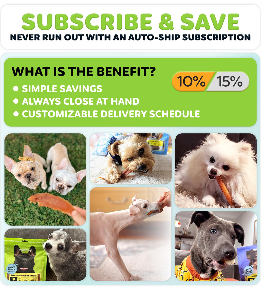 Wootsy chicken-wrapped chew demonstrates a healthier alternative to fat-heavy chews.