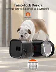 WOPET feeder with dual-band WiFi ensuring stable app control